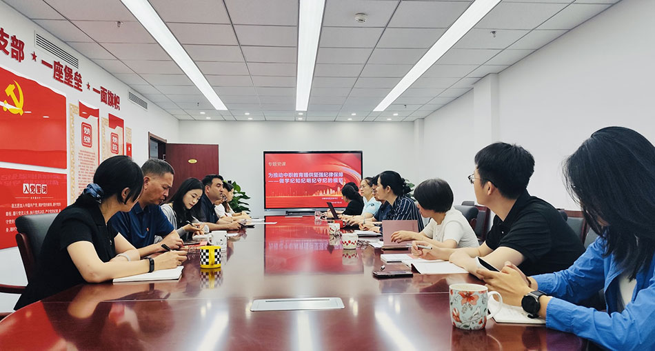 中職學院黨支部書記講黨紀學習教育專題黨課